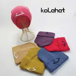 کلاه بافت لبخند حراجی - عمده (KLT-2709) – کلاهت