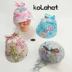 آفتابگیر کلاه دار دخترانه - عمده (KLT-2722) &ndash; کلاهت