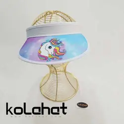 نقاب آفتابگیر پشت کشی کارتنی دخترانه (KLT-T2721) – کلاهت