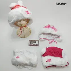 کلاه بچگانه پوم دار فانتزی (KLT-T2755) &ndash; کلاهت