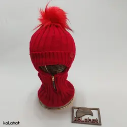 کلاه چشمی بچگانه داخل خز - عمده (KLT-2756) &ndash; کلاهت