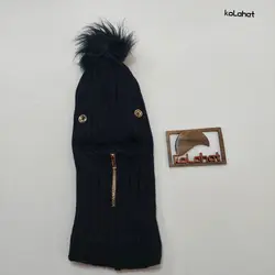کلاه چشمی بچگانه داخل خز - عمده (KLT-2756) &ndash; کلاهت