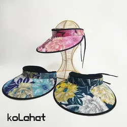 نقاب آفتابگیر گلدار - عمده (KLT-2793) – کلاهت