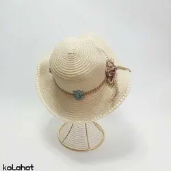 کلاه ساحلی کنفی اصلی دخترانه - عمده (KLT-2850) &ndash; کلاهت