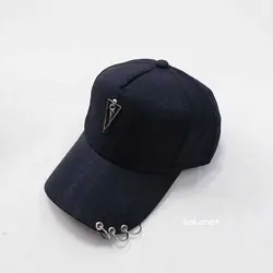 کلاه نقابدار ساتن پرسینگ زنجیری - عمده (KLT-2884) – کلاهت