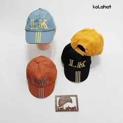 کلاه بیسبالی بچگانه کتان سه خط (KLT-T2935)