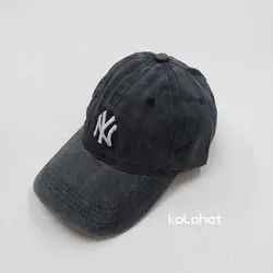 کلاه جین نقابدار NY وارداتی - عمده (KLT-2942)