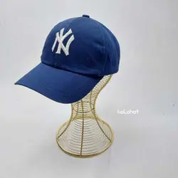 کلاه بیسبالی NY کتان رنگی (KLT-T2910)