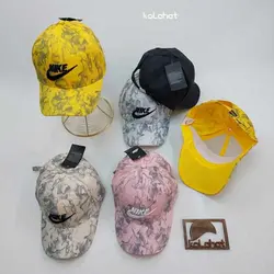 کلاه نقابدار آبرنگی نایک کتان - عمده (KLT-2909) &ndash; کلاهت