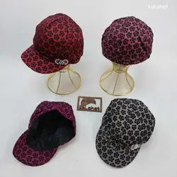 کلاه کاپیتانی کتان مخمل کوب - عمده (KLT-2929) &ndash; کلاهت