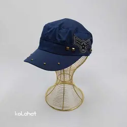 کلاه ته سر گرد کتان خارجی مردانه - عمده (KLT-2971)