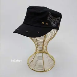 کلاه ته سر گرد کتان خارجی مردانه - عمده (KLT-2971)