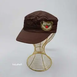 کلاه ته سر گرد کتان خارجی مردانه - عمده (KLT-2971)