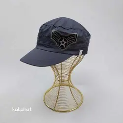 کلاه ته سر گرد کتان خارجی مردانه - عمده (KLT-2971)