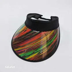 نقاب آفتابگیر گلدار طلقی - عمده (KLT-2970) &ndash; کلاهت