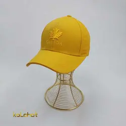 کلاه نقابدار کتان اصلی طرح CANADA - عمده (KLT-3043) &ndash; کلاهت