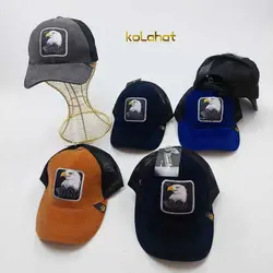 کلاه نقابدار گورین مخمل طرح عقاب (KLT-T3056)