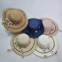 کلاه ساحلی زنانه کنفی - عمده (KLT-3081) &ndash; کلاهت