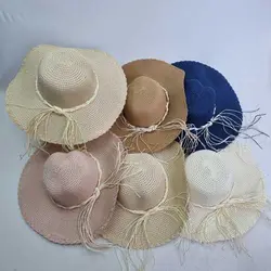 کلاه ساحلی زنانه کنفی - عمده (KLT-3081) &ndash; کلاهت