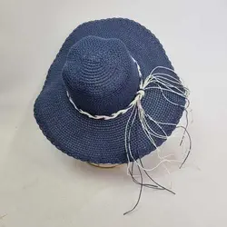 کلاه ساحلی زنانه کنفی - عمده (KLT-3081) &ndash; کلاهت