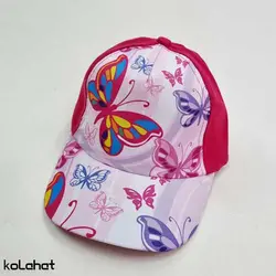 کلاه نقابدار بچگانه طرح پروانه - عمده (KLT-3097) &ndash; کلاهت