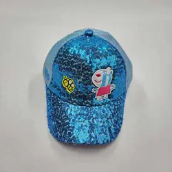 کلاه پولکی پشت توری بچگانه (KLT-T3124) – کلاهت