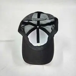 کلاه بیسبالی پشت توری دخترانه طرح بابونه (KLT-T3125)