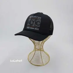 کلاه نقابدار اسفنجی پشت توری - عمده (KLT-2914) &ndash; کلاهت