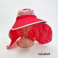 کلاه آفتابگیر روسری دار رنگی - عمده (KLT-3143) &ndash; کلاهت