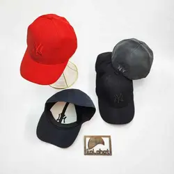 کلاه نقابدار کتان کش NY - عمده (KLT-3169) &ndash; کلاهت