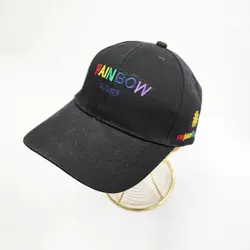 کلاه نقابدار طرح RAINBOW کتان اصلی (KLT-T3181) &ndash; کلاهت