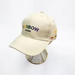 کلاه نقابدار طرح RAINBOW کتان اصلی (KLT-T3181) &ndash; کلاهت