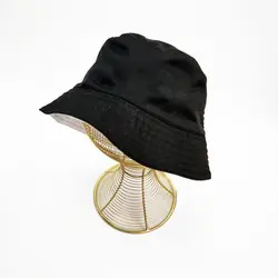 کلاه باکت سفید مشکی دو رو (KLT-T3193) &ndash; کلاهت