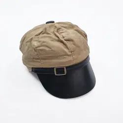 کلاه کاپیتانی بچگانه مخمل وارداتی - عمده (KLT-3310) &ndash; کلاهت