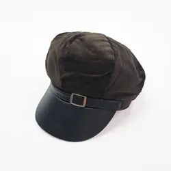 کلاه کاپیتانی بچگانه مخمل وارداتی - عمده (KLT-3310) &ndash; کلاهت