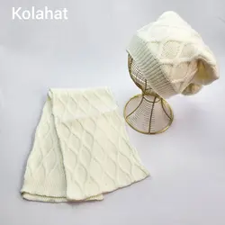 کلاه و شال گردن زنانه شیطونی اعلا - عمده (KLT-3315) – کلاهت