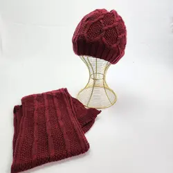 کلاه و شال گردن بافت اعلا - عمده (KLT-3323) – کلاهت