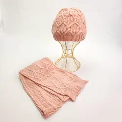 کلاه و شال گردن بافت اعلا - عمده (KLT-3323) – کلاهت