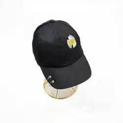 کلاه بیسبالی بابونه پرسینگی کتان (KLT-T3341) &ndash; کلاهت