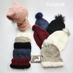 کلاه و شال گردن شیطونی زنانه (KLT-T3369) &ndash; کلاهت
