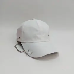 کلاه شمعی زنجیری نایک سفید - عمده (KLT-753) &ndash; کلاهت