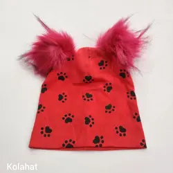 کلاه بچگانه تریکو چاپی - عمده (KLT-3459) &ndash; کلاهت
