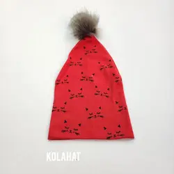 کلاه تریکو شیطونی طرح گربه - عمده (KLT-3465)