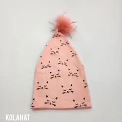 کلاه تریکو شیطونی طرح گربه - عمده (KLT-3465)