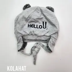 کلاه تریکو دو پوم طرح HELLO - عمده (KLT-3468) &ndash; کلاهت