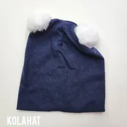 کلاه تریکو ساده پوم دار (KLT-T3473) &ndash; کلاهت