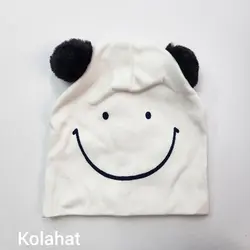 کلاه تریکو لبخند ساده دو پوم - عمده (KLT-3481) &ndash; کلاهت