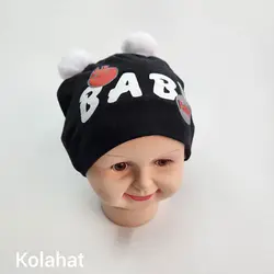 کلاه تریکو طرح BABY بچگانه (KLT-T3480)