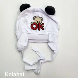 کلاه تریکو دو پوم گلدوزی طرح ok - عمده (KLT-3500) – کلاهت