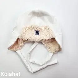 کلاه خلبانی بچگانه مخمل کبریتی - عمده (KLT-3471)